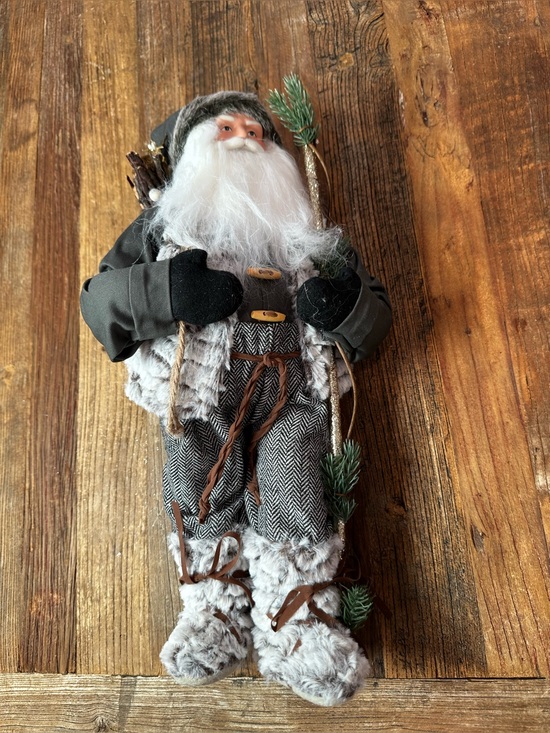 Other - Kids Winter Woodland Santa Costume - Gray and White